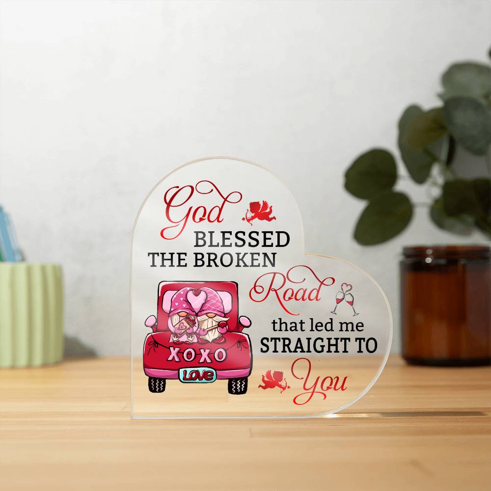 Valentine's Day Gifts For Girlfriend, Anniversary Birthday Gifts for Wife - God Blessed
