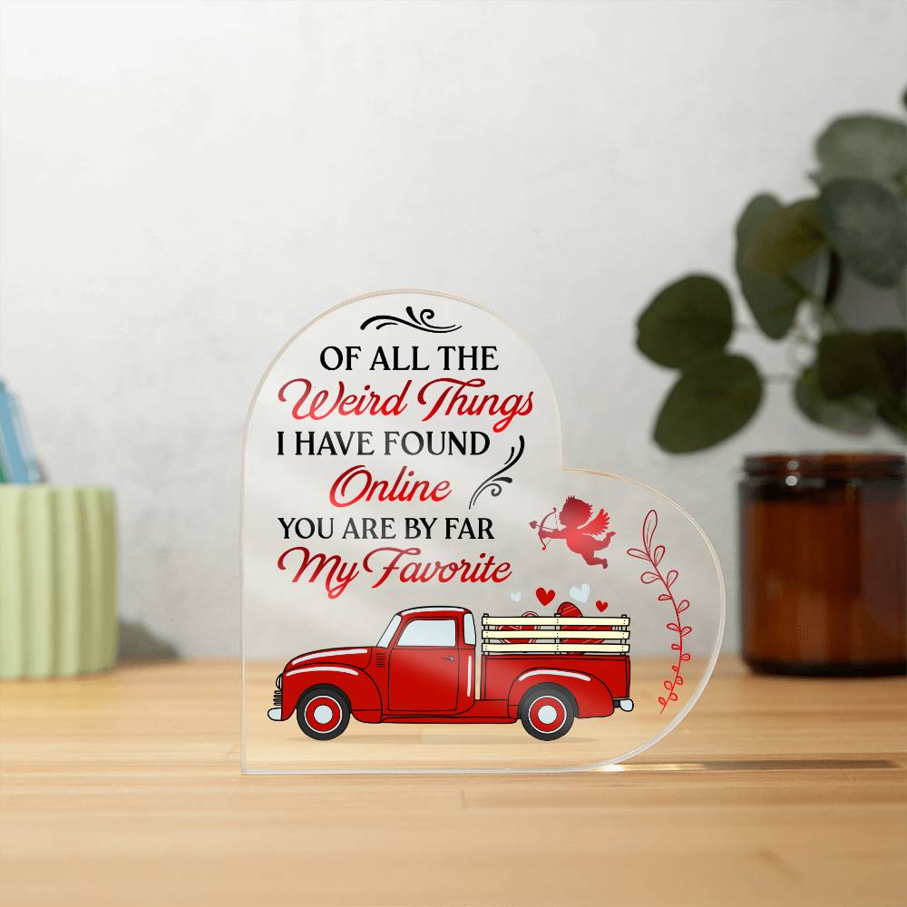 Valentine's Day Gifts For Girlfriend, Anniversary Birthday Gifts for Wife - My Favorite