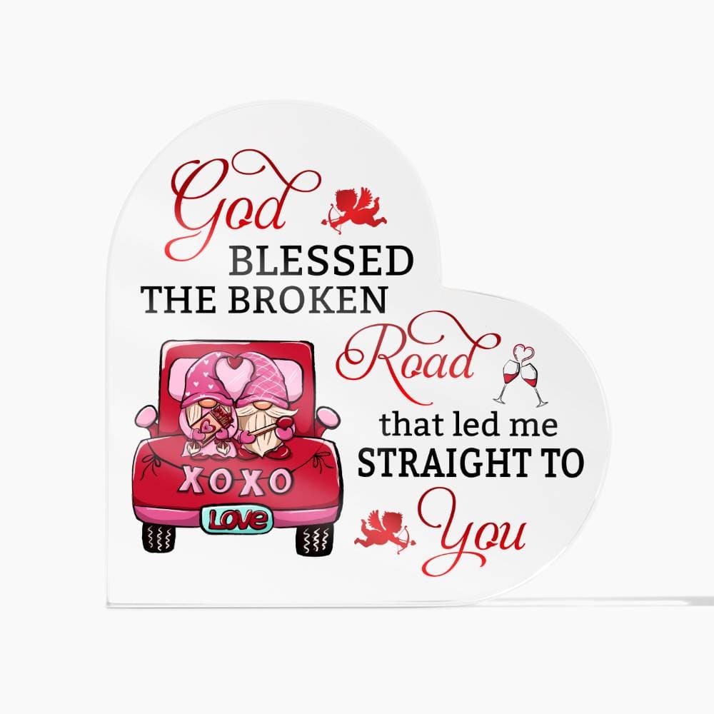 Valentine's Day Gifts For Girlfriend, Anniversary Birthday Gifts for Wife - God Blessed