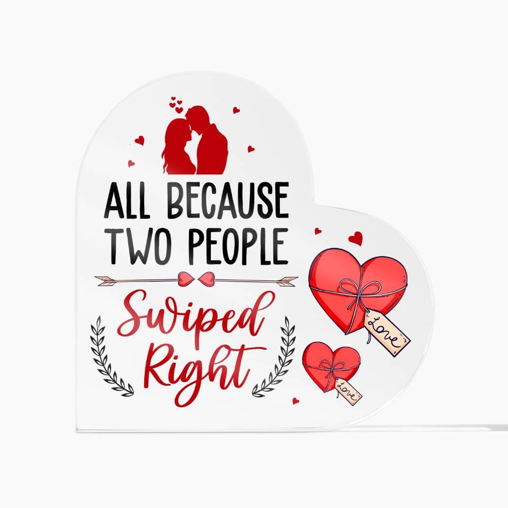 Valentine's Day Gifts For Girlfriend, Anniversary Birthday Gifts for Wife - All Because