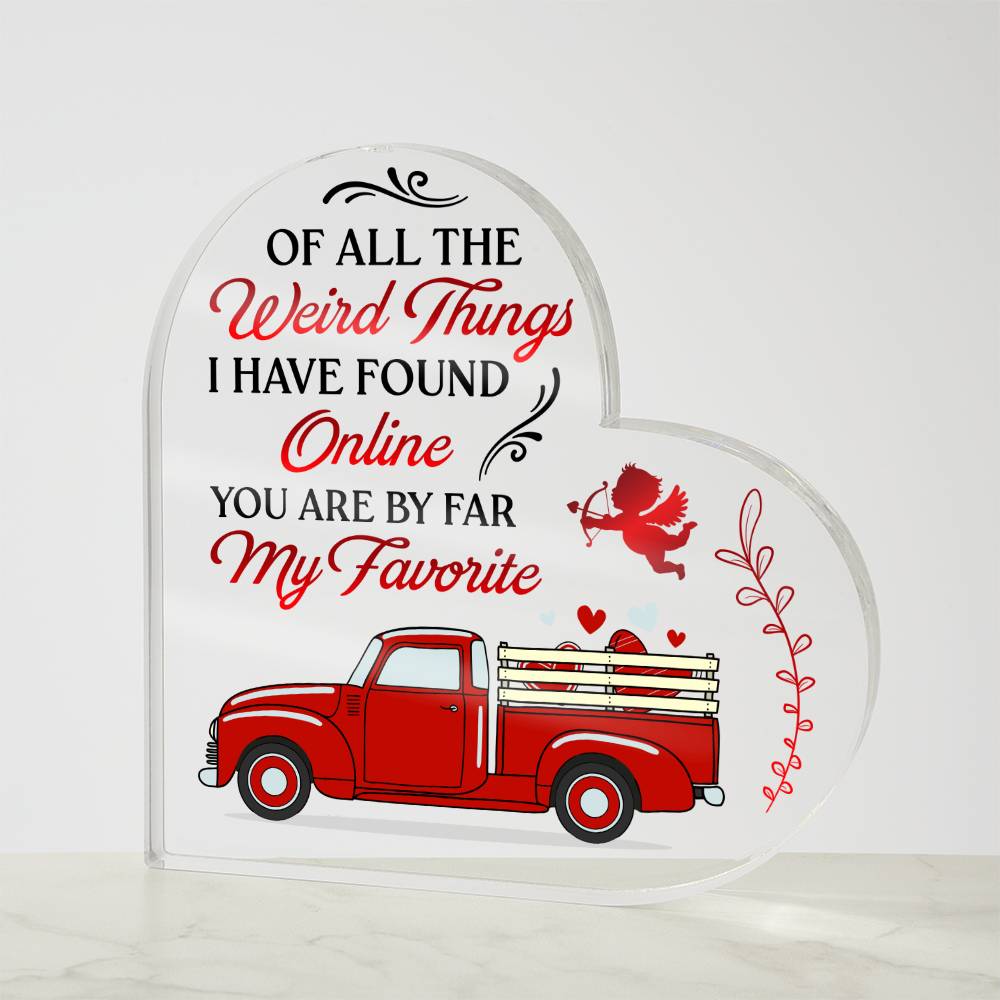 Valentine's Day Gifts For Girlfriend, Anniversary Birthday Gifts for Wife - My Favorite