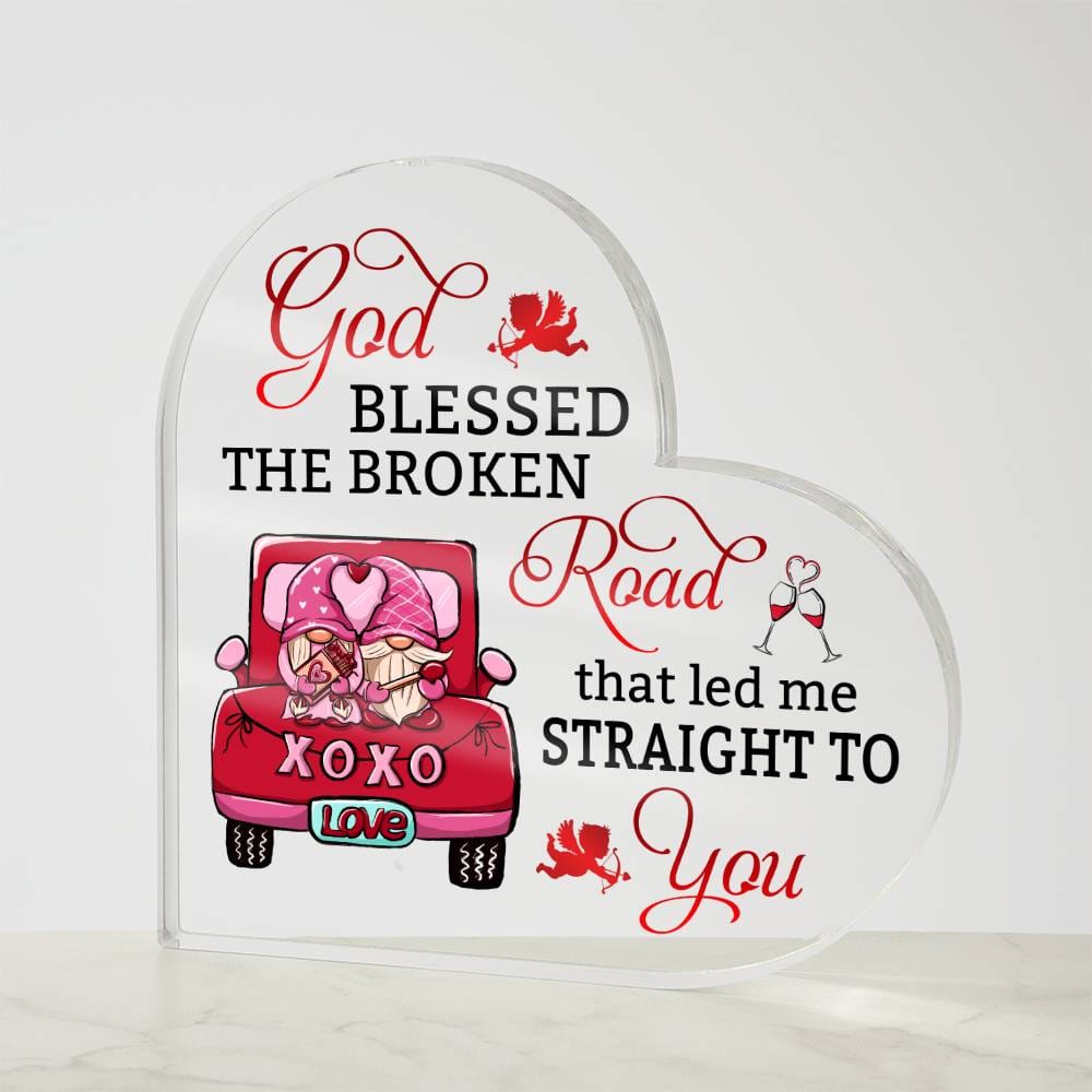 Valentine's Day Gifts For Girlfriend, Anniversary Birthday Gifts for Wife - God Blessed