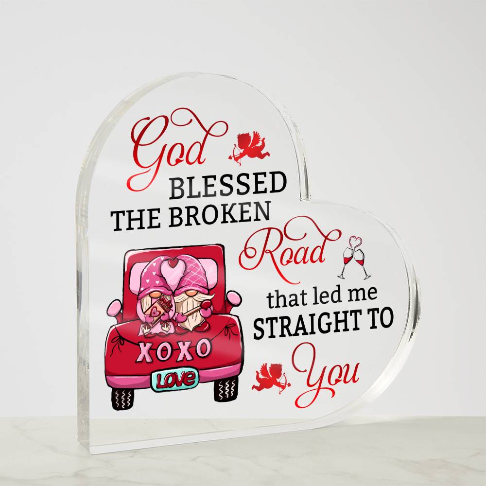 Valentine's Day Gifts For Girlfriend, Anniversary Birthday Gifts for Wife - God Blessed