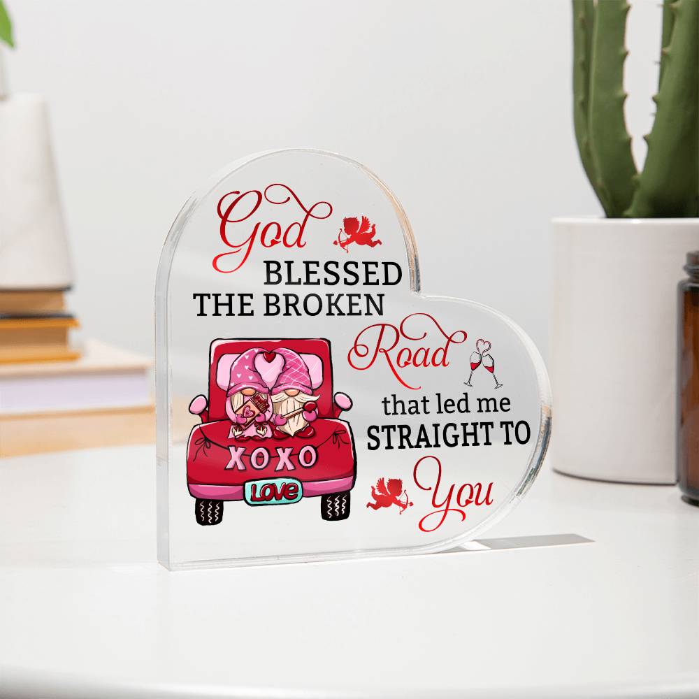 Valentine's Day Gifts For Girlfriend, Anniversary Birthday Gifts for Wife - God Blessed