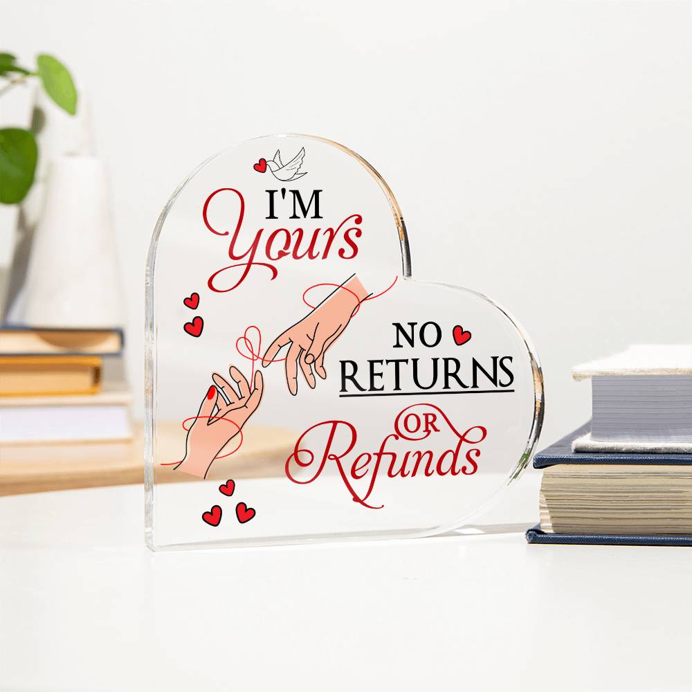 Valentine's Day Gifts For Girlfriend, Anniversary Birthday Gifts for Wife - I'm Yours