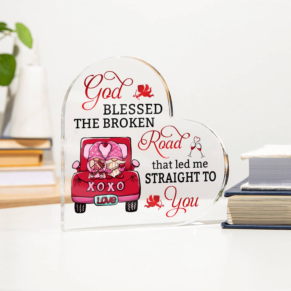 Valentine's Day Gifts For Girlfriend, Anniversary Birthday Gifts for Wife - God Blessed