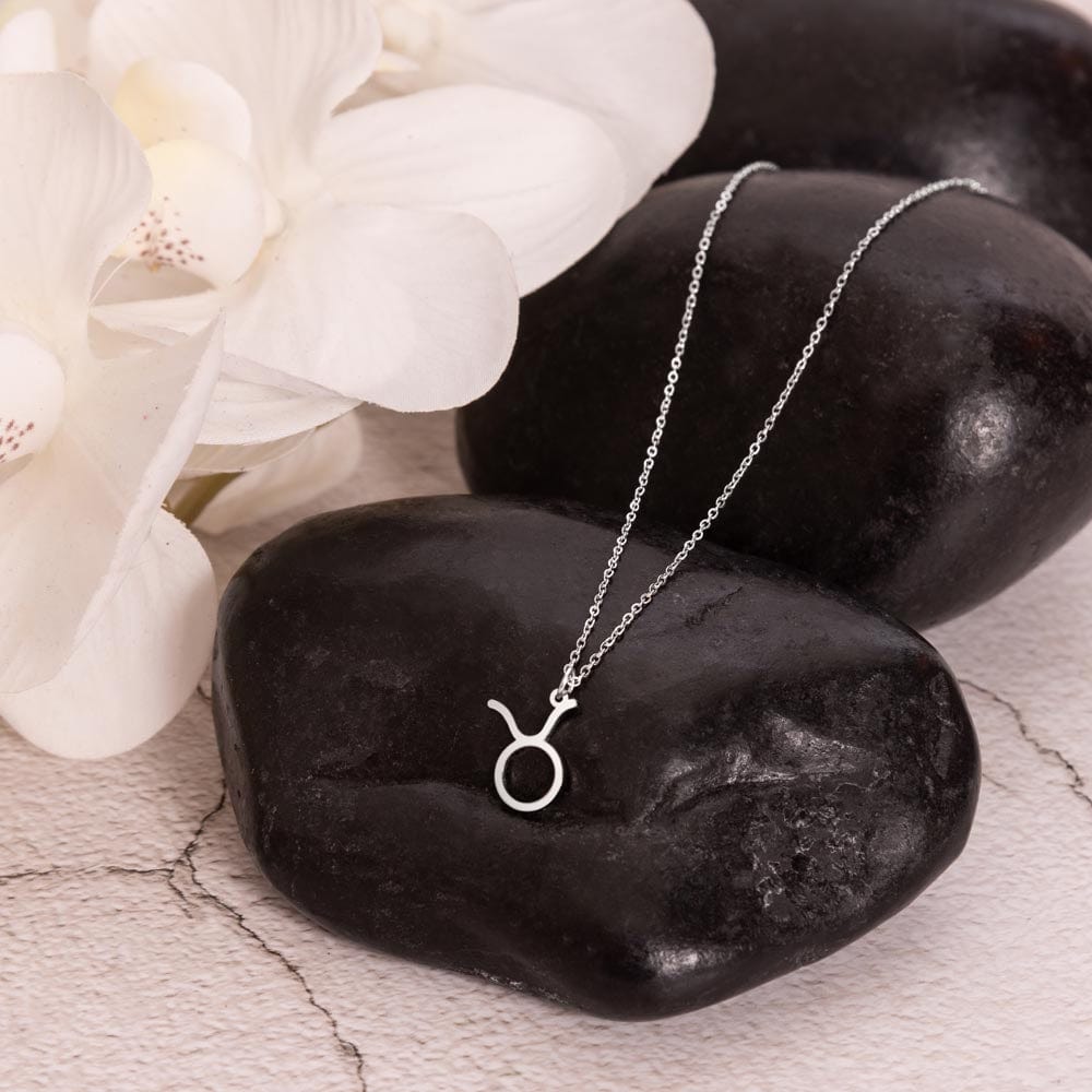Gift For Daughter Zodiac Symbol Necklace With Message Card And Gift Box - I Once Knew