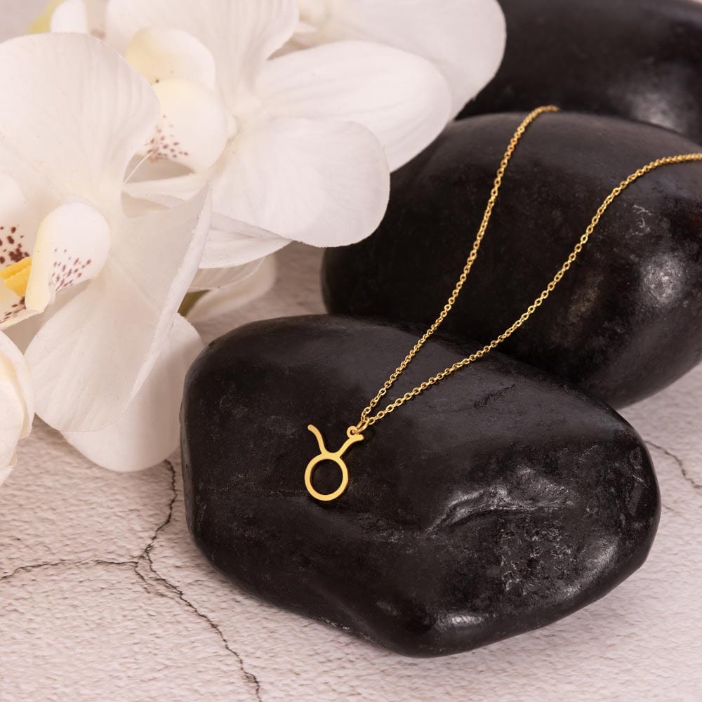 Gift For Daughter Zodiac Symbol Necklace With Message Card And Gift Box - I Once Knew