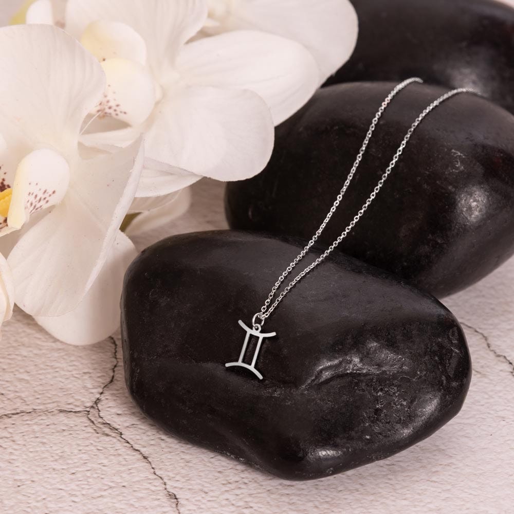 Gift For Daughter Zodiac Symbol Necklace With Message Card And Gift Box - I Once Knew