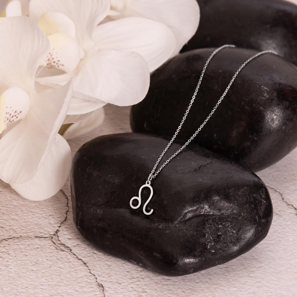 Gift For Daughter Zodiac Symbol Necklace With Message Card And Gift Box - I Once Knew