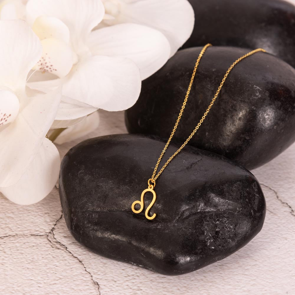 Gift For Daughter Zodiac Symbol Necklace With Message Card And Gift Box - I Once Knew