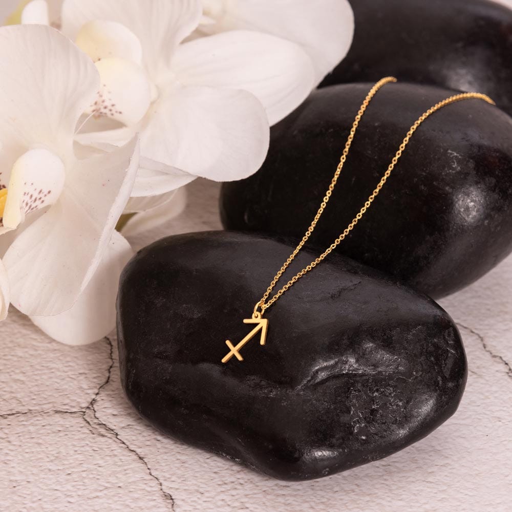 Gift For Daughter Zodiac Symbol Necklace With Message Card And Gift Box - I Once Knew