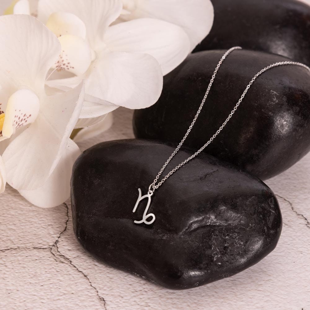 Gift For Daughter Zodiac Symbol Necklace With Message Card And Gift Box - I Once Knew