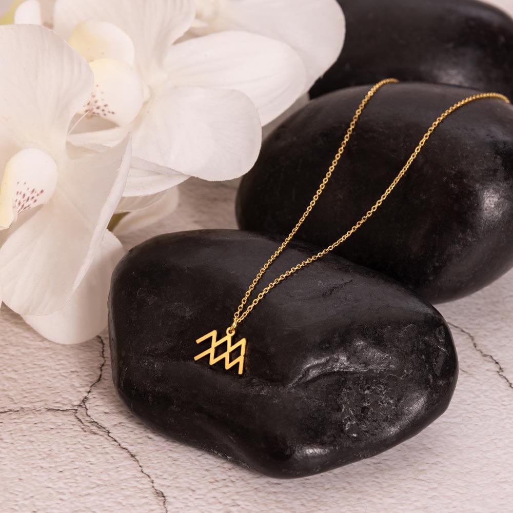 Gift For Daughter Zodiac Symbol Necklace With Message Card And Gift Box - I Once Knew