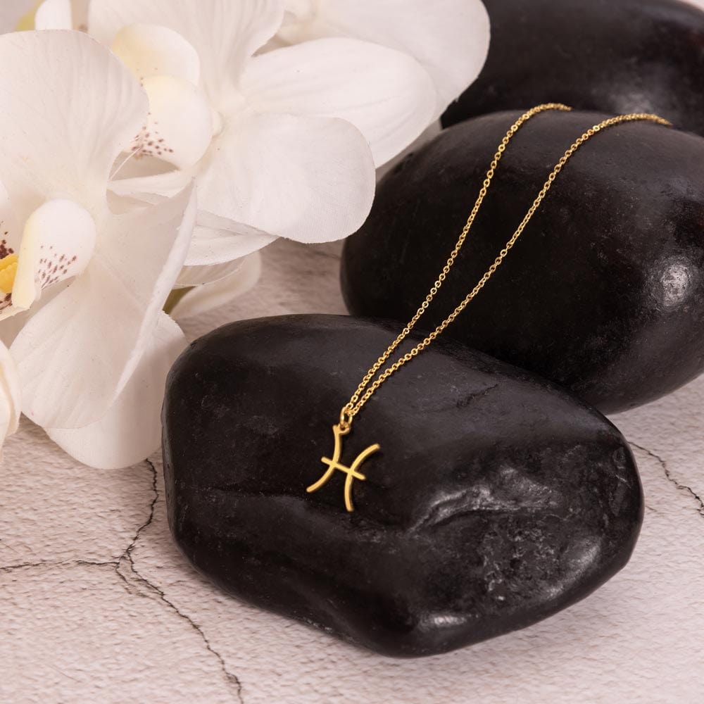 Gift For Daughter Zodiac Symbol Necklace With Message Card And Gift Box - I Once Knew