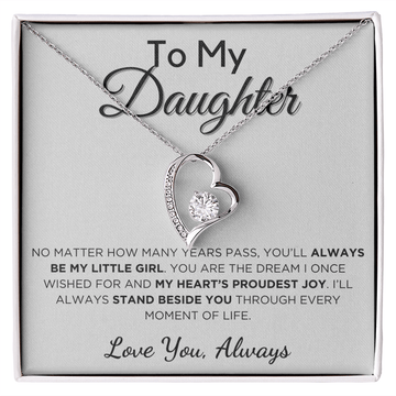 Forever Love Necklace – Gift for Daughter from Mom