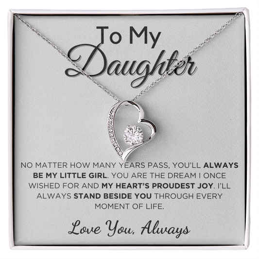 Forever Love Necklace – Gift for Daughter from Mom