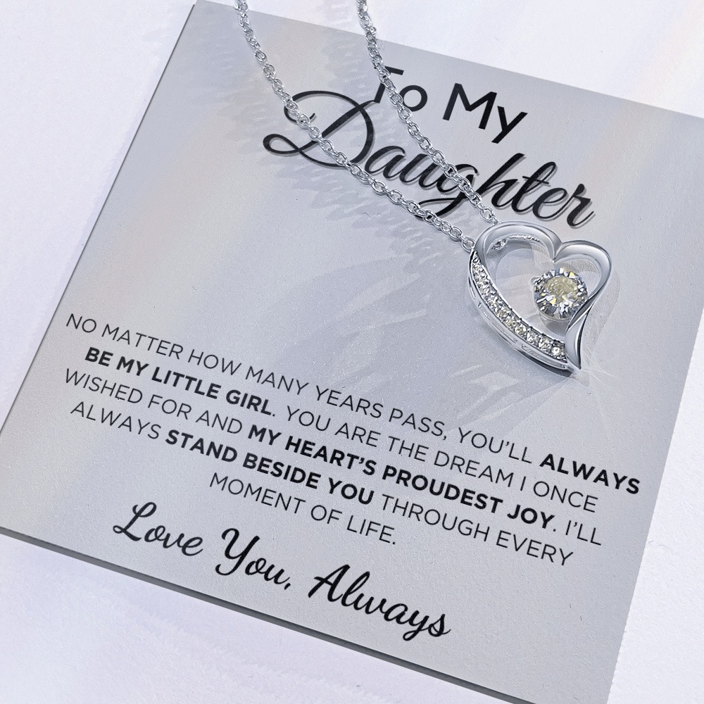 Forever Love Necklace – Gift for Daughter from Mom