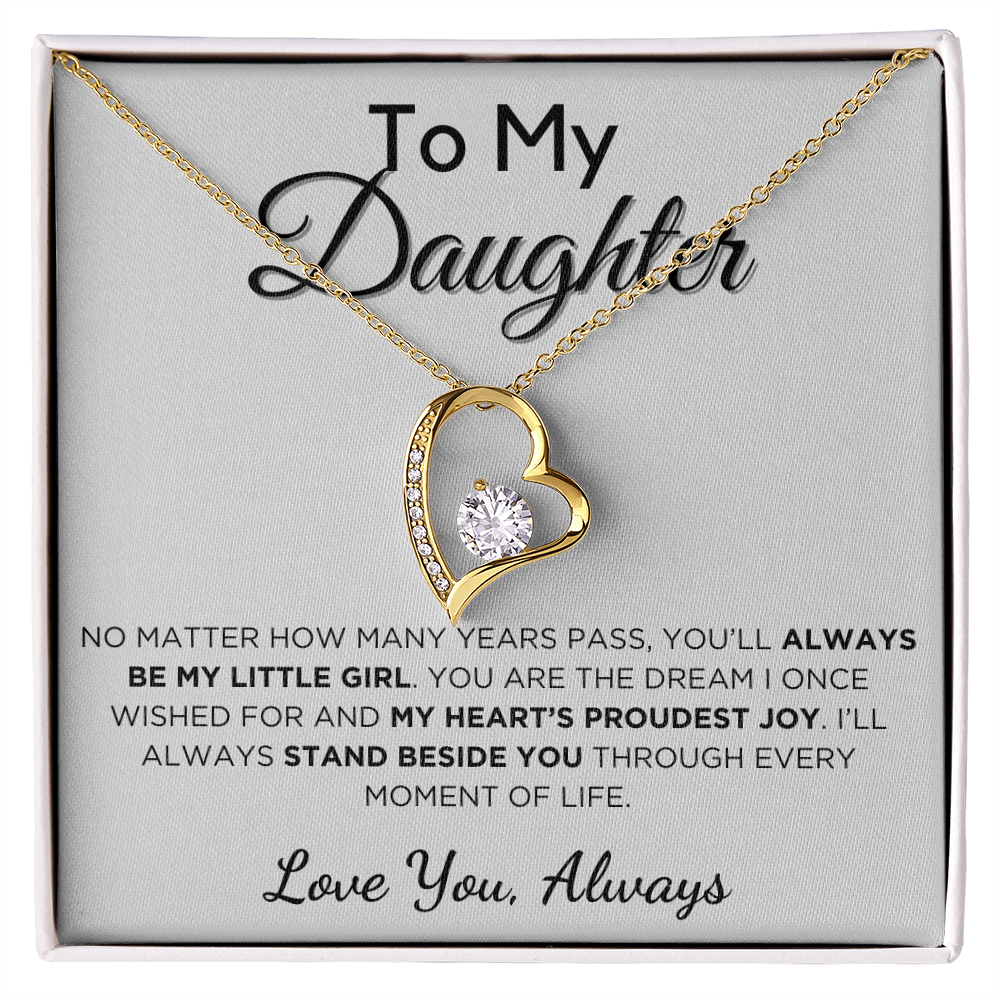 Forever Love Necklace – Gift for Daughter from Mom