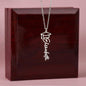 Graduation Name Necklace for Her – Personalized Graduation Gift with Message Card & Gift Box
