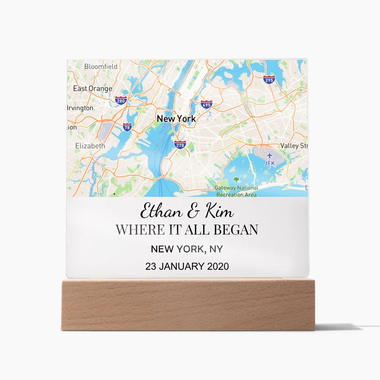 Acrylic Square Plaque