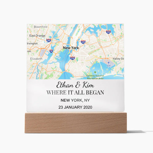 Acrylic Square Plaque