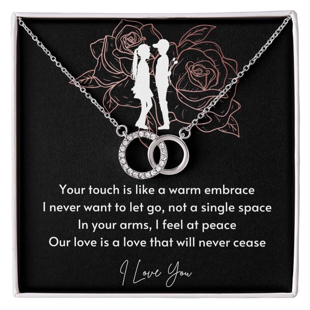 A Sentimental Necklace Gift for Your Beloved Wife with Message Card and Elegant Gift Box