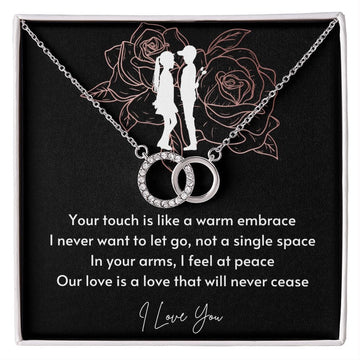 A Sentimental Necklace Gift for Your Beloved Wife with Message Card and Elegant Gift Box