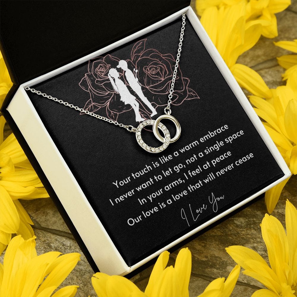 A Sentimental Necklace Gift for Your Beloved Wife with Message Card and Elegant Gift Box