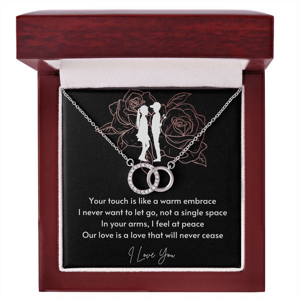 A Sentimental Necklace Gift for Your Beloved Wife with Message Card and Elegant Gift Box