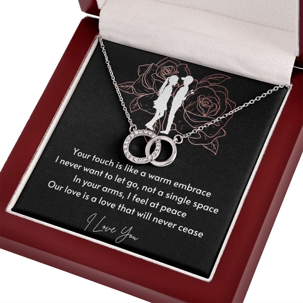 A Sentimental Necklace Gift for Your Beloved Wife with Message Card and Elegant Gift Box