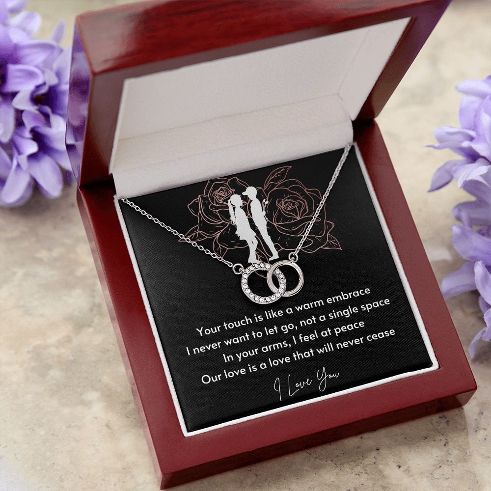 A Sentimental Necklace Gift for Your Beloved Wife with Message Card and Elegant Gift Box