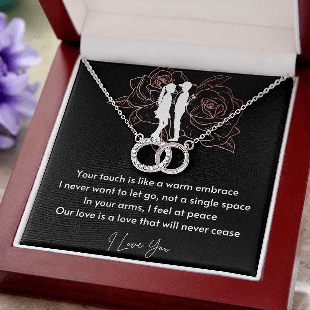 A Sentimental Necklace Gift for Your Beloved Wife with Message Card and Elegant Gift Box