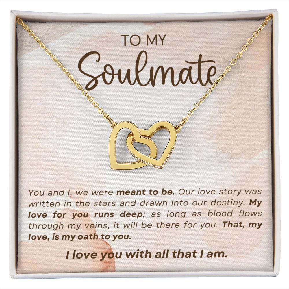 A Sentimental Necklace Gift for Your Beloved Wife with Message Card and Elegant Gift Box