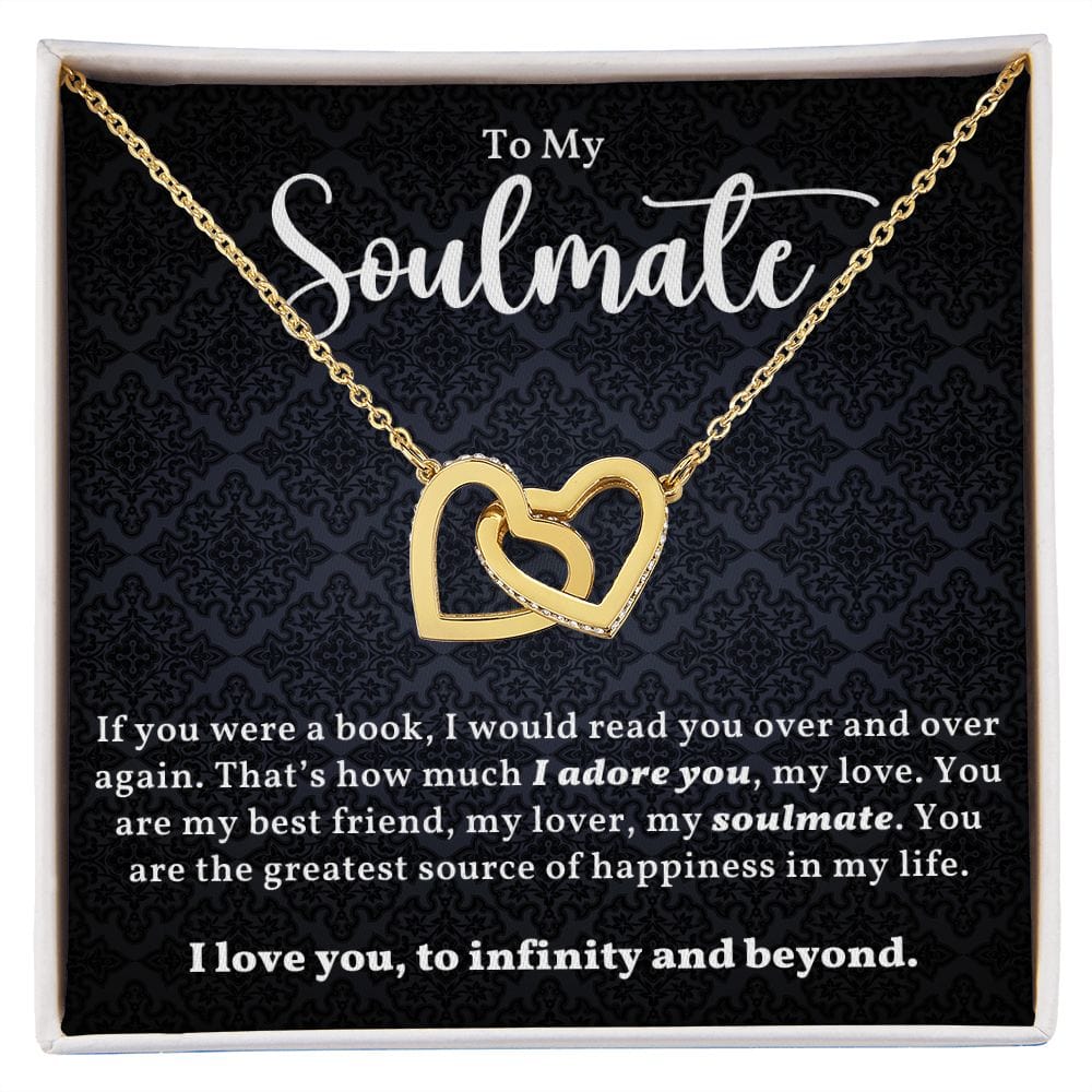 A Sentimental Necklace Gift for Your Beloved Wife with Message Card and Elegant Gift Box