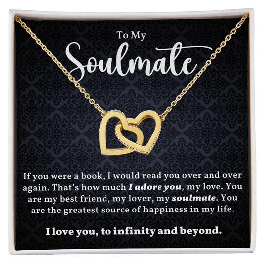A Sentimental Necklace Gift for Your Beloved Wife with Message Card and Elegant Gift Box