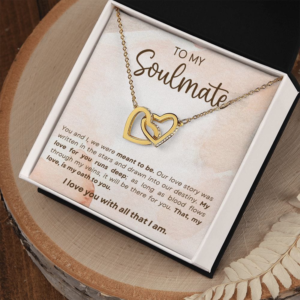 A Sentimental Necklace Gift for Your Beloved Wife with Message Card and Elegant Gift Box