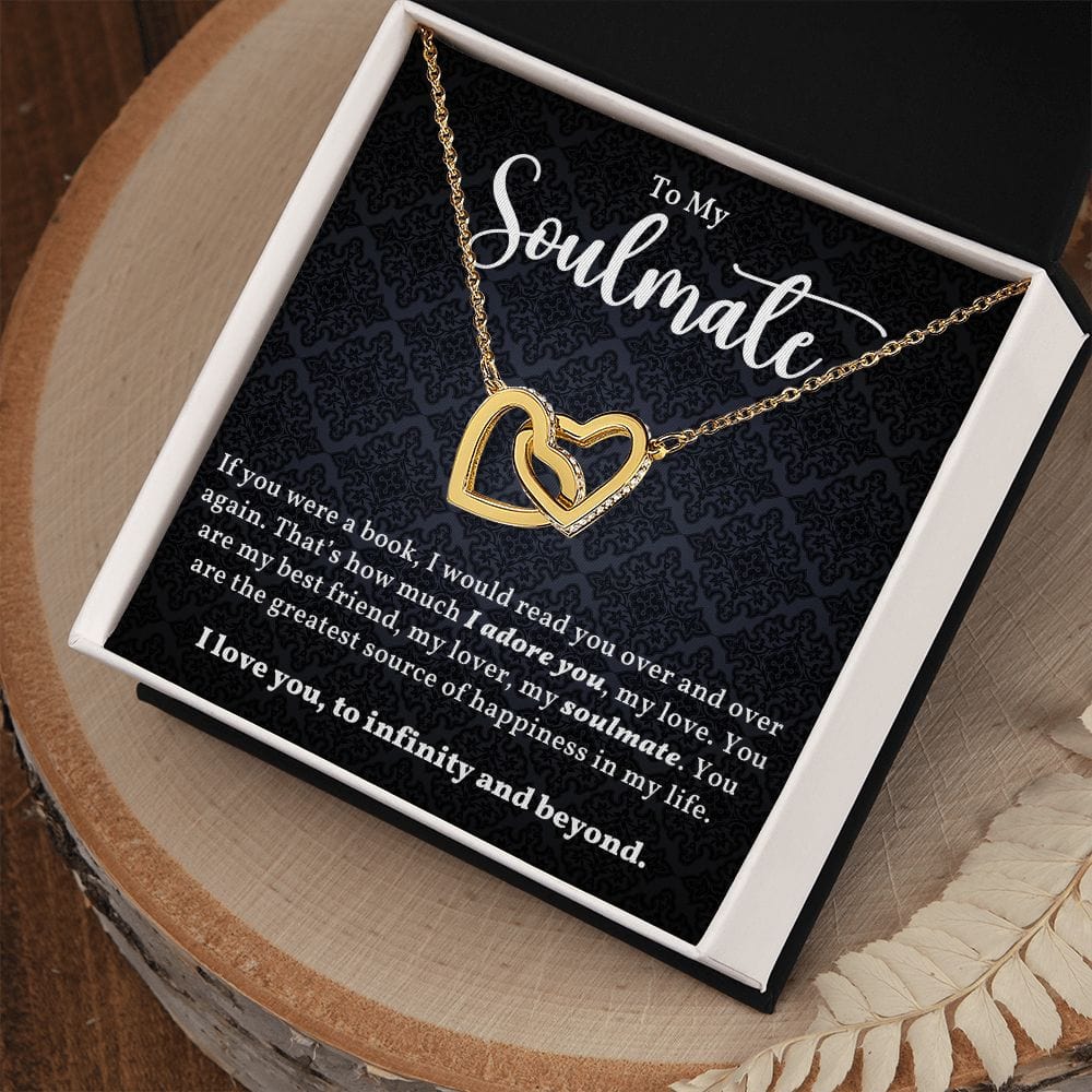 A Sentimental Necklace Gift for Your Beloved Wife with Message Card and Elegant Gift Box