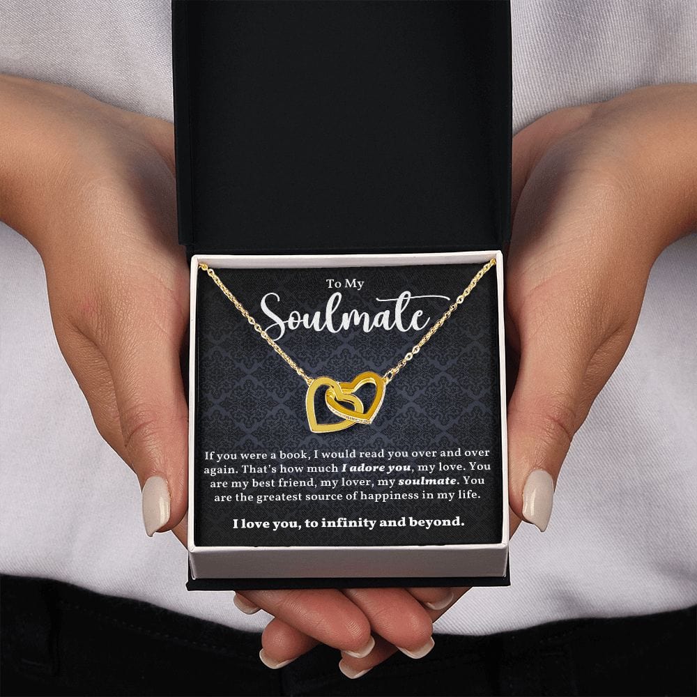 A Sentimental Necklace Gift for Your Beloved Wife with Message Card and Elegant Gift Box