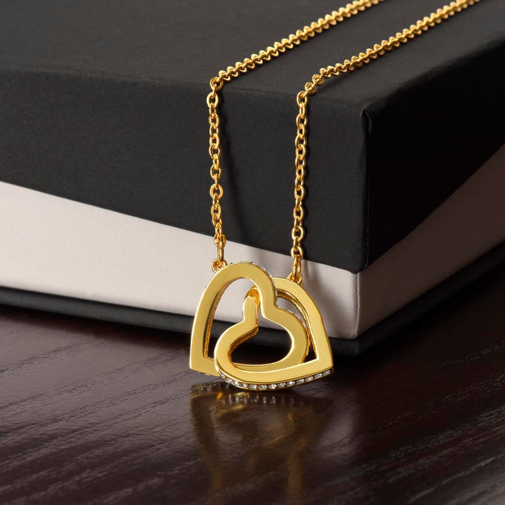 A Sentimental Necklace Gift for Your Beloved Wife with Message Card and Elegant Gift Box