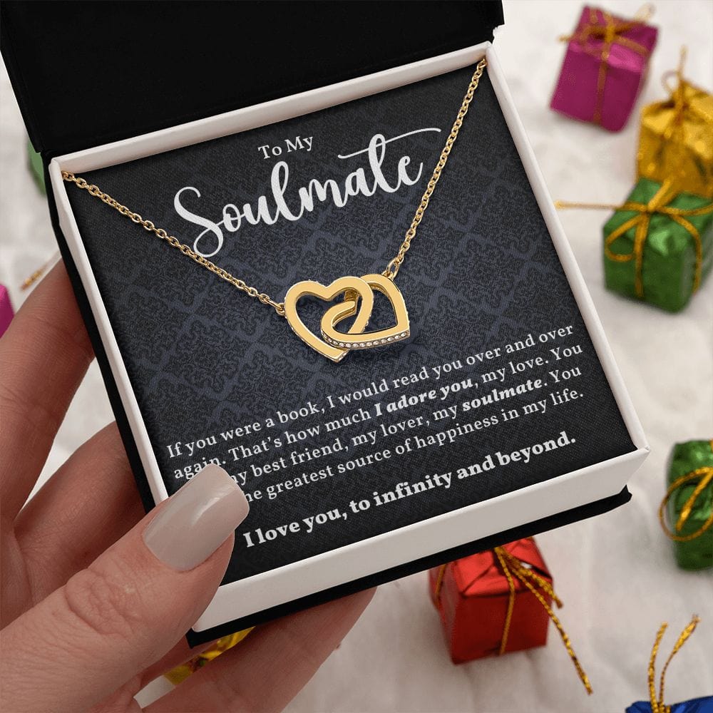 A Sentimental Necklace Gift for Your Beloved Wife with Message Card and Elegant Gift Box