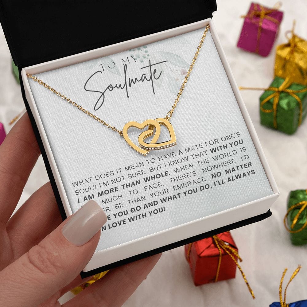 A Sentimental Necklace Gift for Your Beloved Wife with Message Card and Elegant Gift Box