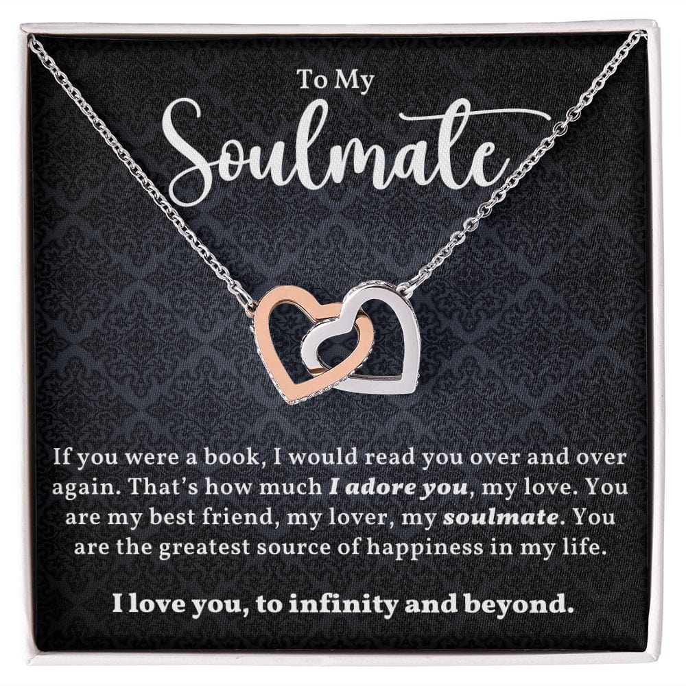 A Sentimental Necklace Gift for Your Beloved Wife with Message Card and Elegant Gift Box