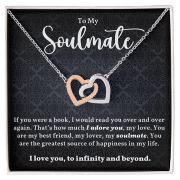A Sentimental Necklace Gift for Your Beloved Wife with Message Card and Elegant Gift Box