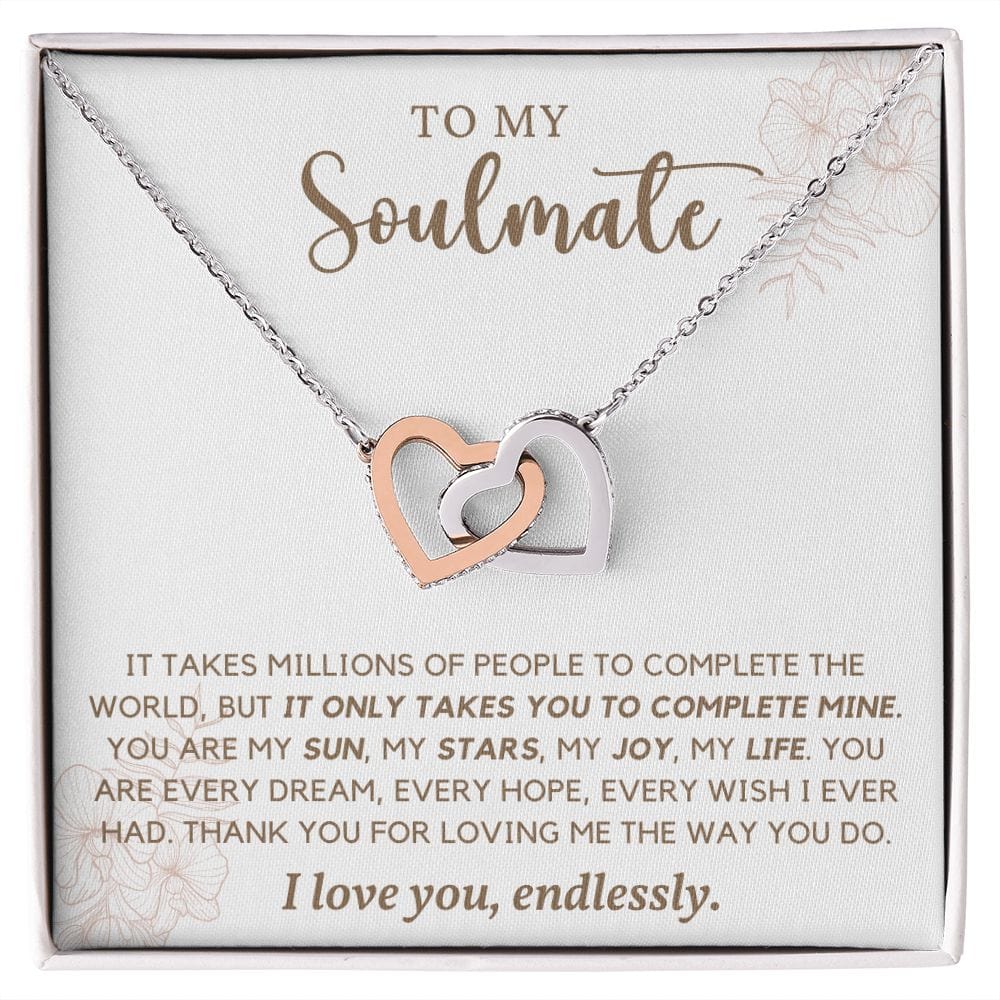 A Sentimental Necklace Gift for Your Beloved Wife with Message Card and Elegant Gift Box