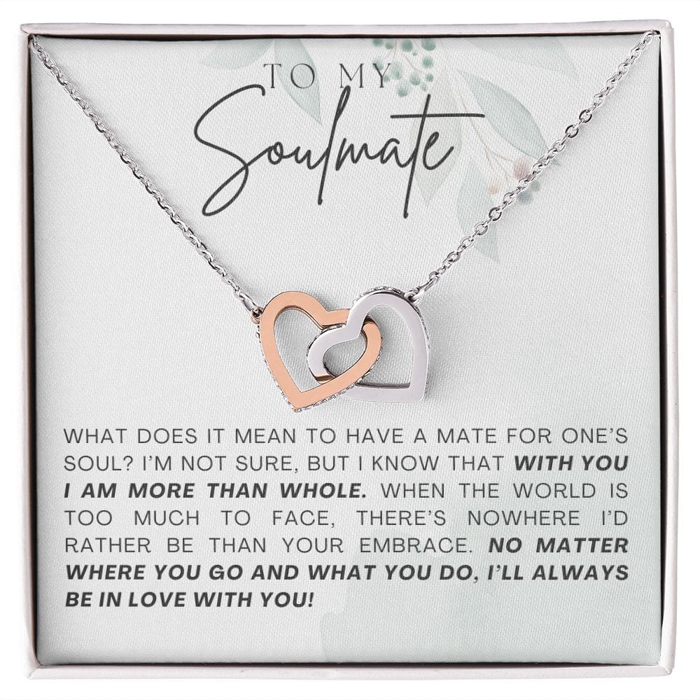 A Sentimental Necklace Gift for Your Beloved Wife with Message Card and Elegant Gift Box