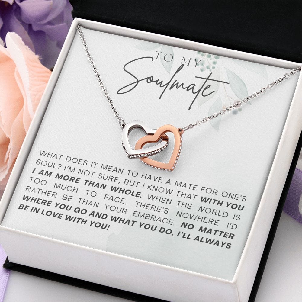 A Sentimental Necklace Gift for Your Beloved Wife with Message Card and Elegant Gift Box
