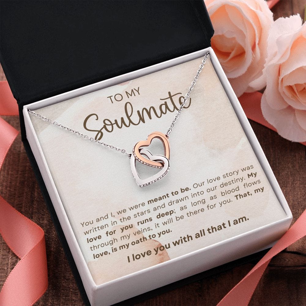 A Sentimental Necklace Gift for Your Beloved Wife with Message Card and Elegant Gift Box