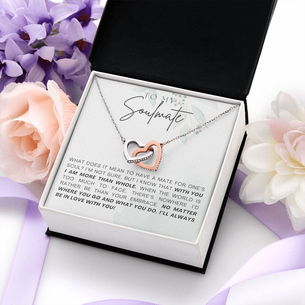 A Sentimental Necklace Gift for Your Beloved Wife with Message Card and Elegant Gift Box