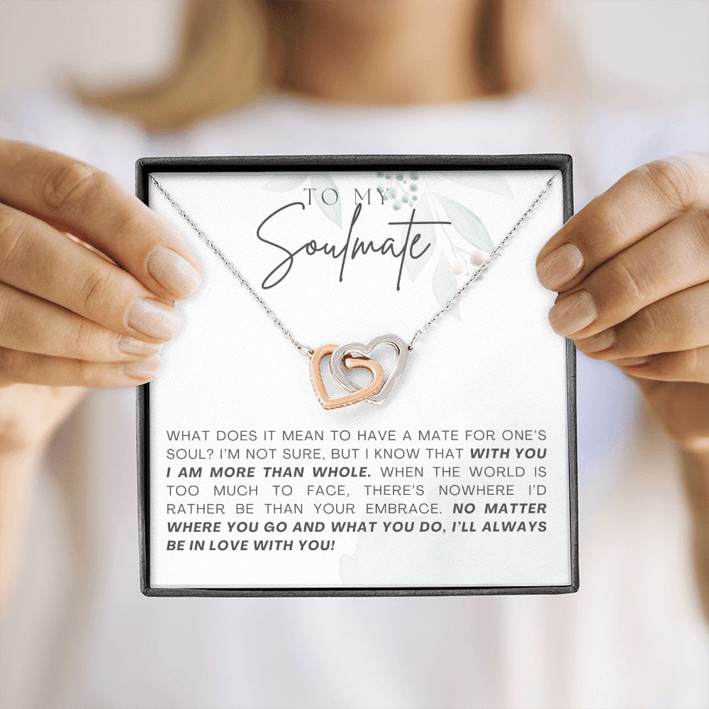 A Sentimental Necklace Gift for Your Beloved Wife with Message Card and Elegant Gift Box